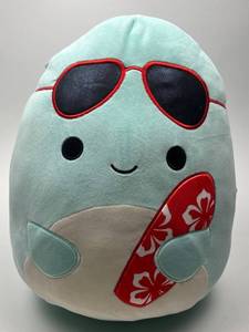 lot 205 image: Squishmallows Surfer with Sunglasses Plush Toy