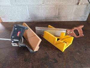 lot 130 image: Miter Box Set