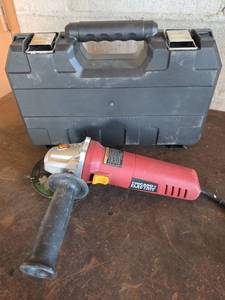 lot 145 image: Chicago Electric Power Tools 4-12 Angle Grinder with Carry Case