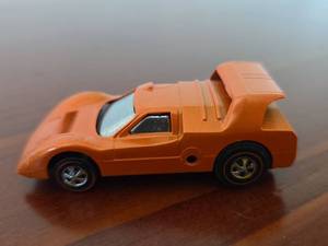 lot 185 image: 1969 Hotwheels Sizzlers Angeleno IV-70 Orange Electric Racing Car