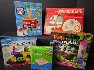 lot 211 image: Mixed Board Game Lot - Family Fun Games Collection