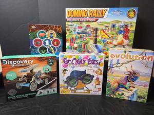 lot 213 image: Mixed Board Game and Educational Toy Collection