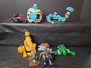 lot 223 image: LEGO and Mega Blocks Building Sets with Vehicles and Figures
