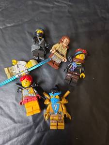 lot 235 image: LEGO Ninjago Minifigure Collection with Accessories
