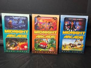 lot 264 image: Midnight Arcade Play-Your-Way Adventure Book Collection Set of 3