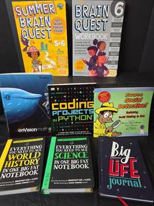lot 271 image: Educational Books and Workbooks for Kids and Teens