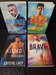lot 273 image: Crystal Lacy Oahu Lovers Series Romance Novel Collection