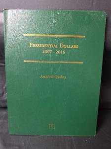 lot 304 image: Presidential Dollars Collection Album 2007-2016
