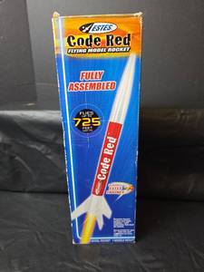 lot 327 image: Estes Code Red Flying Model Rocket