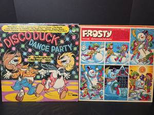 lot 361 image: Childrens Vinyl Record Collection Disney and Sesame Street Albums