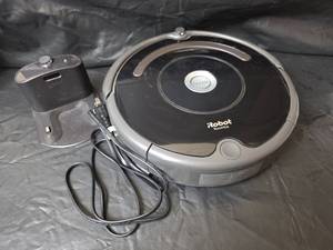 lot 408 image: iRobot Roomba 671 Robotic Vacuum Cleaner with Charging Dock