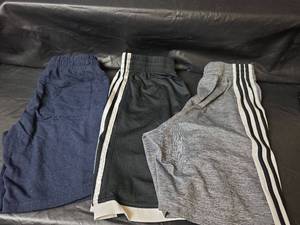 lot 468 image: Adidas Athletic Shorts Bundle Set of 3