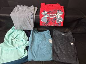 lot 469 image: Mixed Brand Youth Activewear Bundle - Under Armour Hurley Ryder