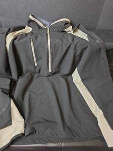 lot 470 image: Levelwear Mens Quarter-Zip Pullover Hoodie Size 3XL
