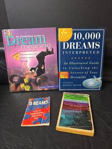 lot 555 image: Dream Interpretation Books Collection - Set of 4