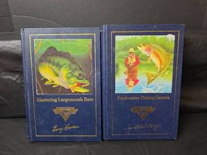 lot 560 image: North American Fishing Club Hardcover Books Set of 2 - Mastering Largemouth Bass & Freshwater Fishing Secrets