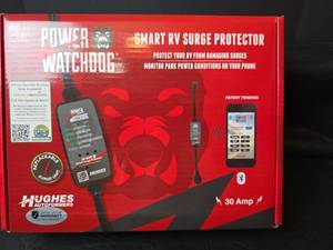 lot 53 image: Hughes Autoformers Power Watchdog 30 Amp Smart RV Surge Protector