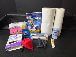 lot 608 image: Household Essentials and Personal Care Bundle