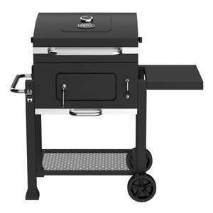 lot 59717 image: Expert Grill Charcoal Grill  24 Inch Heavy Duty Charcoal Grill with Wheels  Black