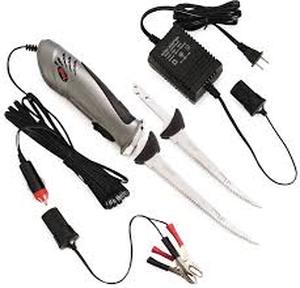 lot 52927 image: Rapala Deluxe Cordless Electric Fillet Knife Set