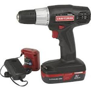 lot 59708 image: Craftsman 19.2V drill No Battery