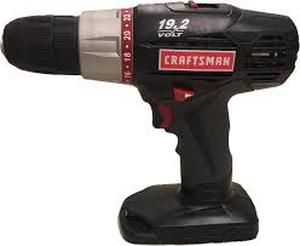 lot 59709 image: Craftsman C3 19.2V 12 cordless drilldriver - No Battery