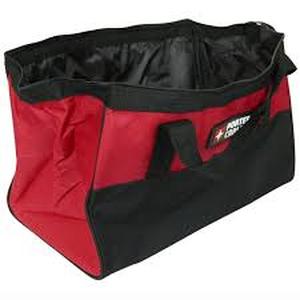 lot 59820 image: red and black Porter Cable contractor tool bag