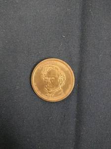 lot 60503 image: 2011 Franklin Pierce Presidential one-dollar coin