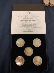 2010 Kennedy Half Dollar 5 Coin Set from Collectors Alliance