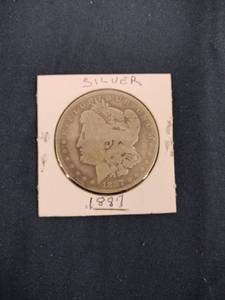 1887-O Morgan Silver Dollar