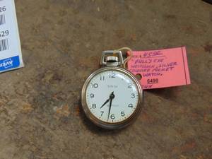 lot 1618 image: Pocket Watch