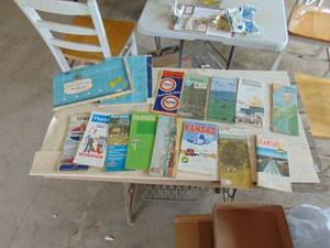 lot 1640 image: Selection of Vintage Road Maps