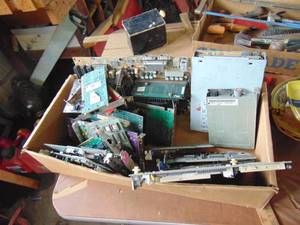 lot 1662 image: Assortment of Computer Scrap for Precious metal recovery