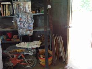 lot 1674 image: Pair of LUND Cross Country Skis for Decor