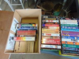 lot 1679 image: Selection of VHS Tapes