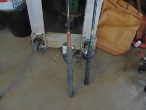 lot 1756 image: Pair of Fishing Rods