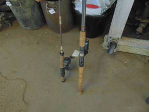 lot 1757 image: Pair of Fishing Rods