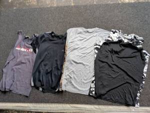 lot 93 image: Mixed Athletic Apparel Bundle - T-Shirts and Tank Tops