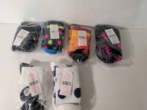 lot 157 image: Athletic  Socks Collection - Various Colors and Patterns