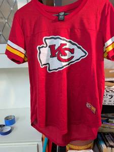 Kansas City Chiefs NFL Team Apparel Red Jersey Size L