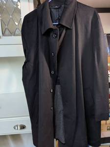 lot 188 image: Turnbury Mens Wool Trench Coat Size 44R