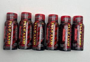 lot 163 image: Tweaker Energy Shot 6 Pack Pomegranate Flavor 2oz Bottles