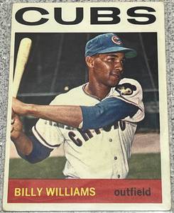 lot 146 image: 1964 Topps Baseball Card #175 - Billy Williams Chicago Cubs