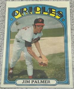lot 219 image: 1972 Topps Baseball Card #270 - Jim Palmer Baltimore Orioles