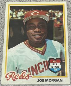 lot 265 image: 1978 Topps Baseball Card #300 - Joe Morgan