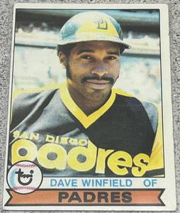 lot 277 image: 1979 Topps Baseball Card #30 - Dave Winfield San Diego Padres
