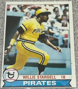 lot 280 image: 1979 Topps Baseball Card #55 - Willie Stargell Pittsburgh Pirates