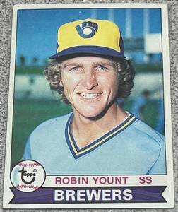 lot 281 image: 1979 Topps Baseball Card #95 - Robin Yount