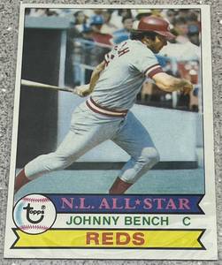 lot 283 image: 1979 Topps Baseball Card #200 - Johnny Bench Cincinnati Reds