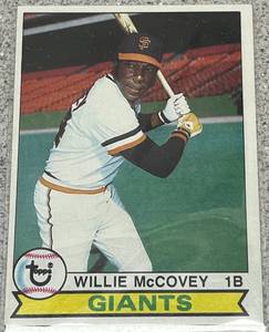 lot 284 image: 1979 Topps Baseball Card #215 - Willie McCovey San Francisco Giants